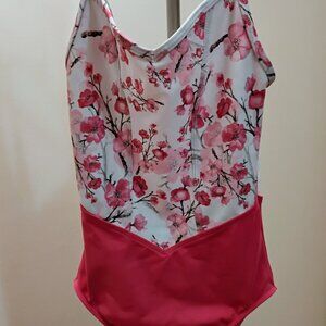 Danse De Paris Chanelle Leotard Pink Size: Child Large